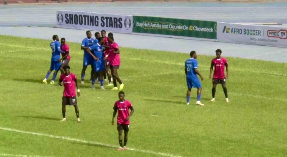 Shooting Stars Edge Inter Lagos 2-1 to Win Southwest Derby in NPFL Opener