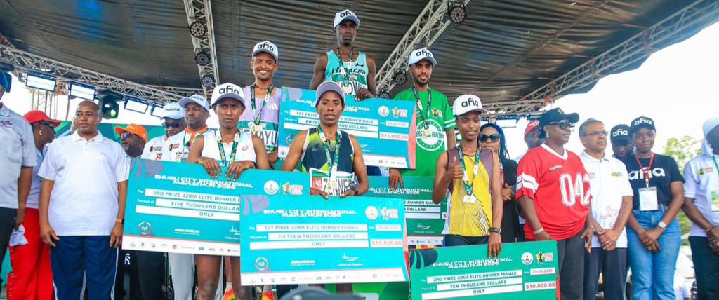 Kipyego, Aberu Emerge Champions Of  Enugu City International Marathon