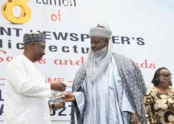 NFF President Ibrahim Gusau Honoured for Contributions to Nigerian Football