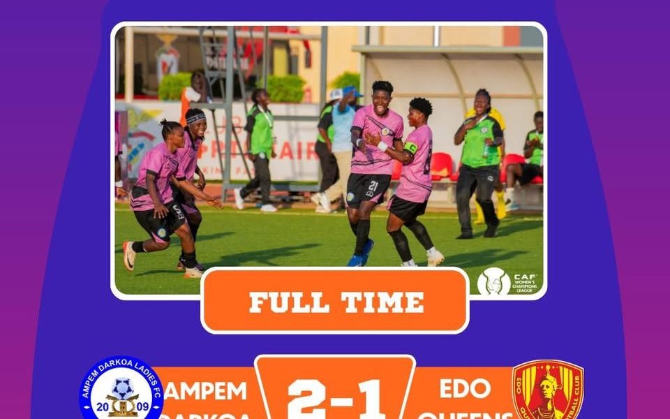 Ampem Darkoa Ladies Reach WAFU B Final After Comeback Win Over Edo Queens