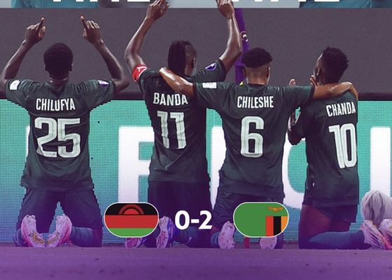 WAFCON 2026: Explosive First Half Sees Zambia Take Command Against Malawi