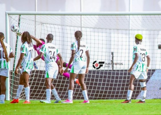 WAFCON 2026: Nyadjou Strike Give Cameroon the Lead Against Nigeria