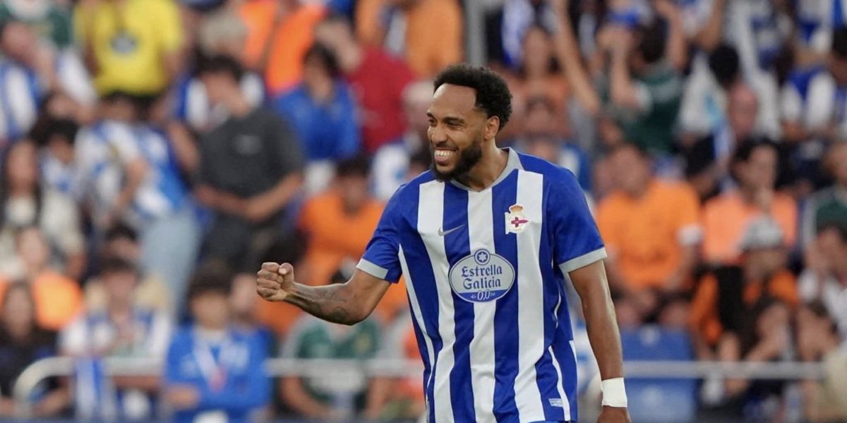 Aubameyang Marks Deportivo Debut with a Goal in LaLiga Opener