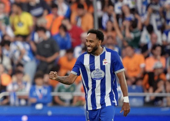 Aubameyang Marks Deportivo Debut with a Goal in LaLiga Opener