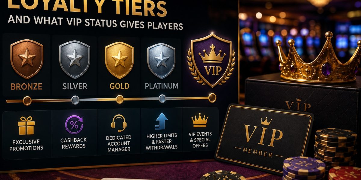 Loyalty Tiers In Online Casinos And What VIP Status Actually Gives Players