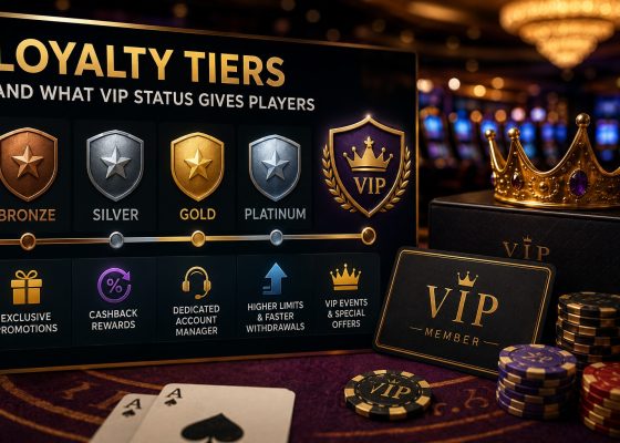 Loyalty Tiers In Online Casinos And What VIP Status Actually Gives Players