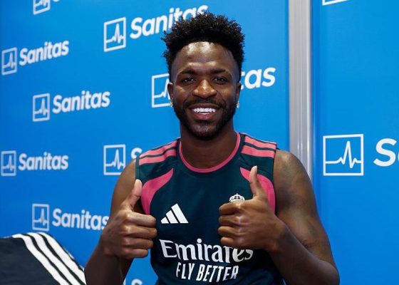 Real Madrid improves offer to keep Vinicius Jr.