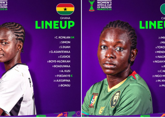 WAFCON 2026: Black Queens, Lionesses confirmed starting XIs.