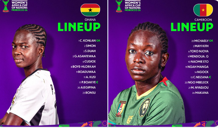 WAFCON 2026: Black Queens, Lionesses confirmed starting XIs.