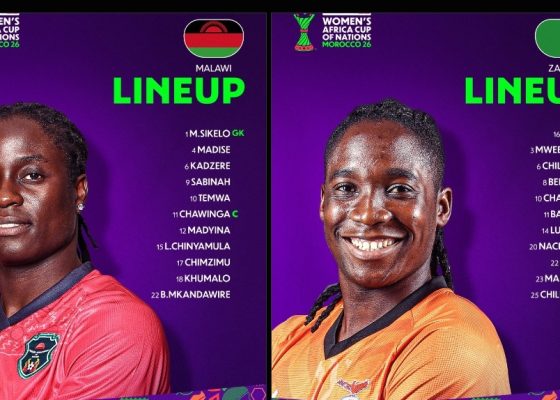 WAFCON 2026: Malawi and Zambia Name Strong Starting XIs