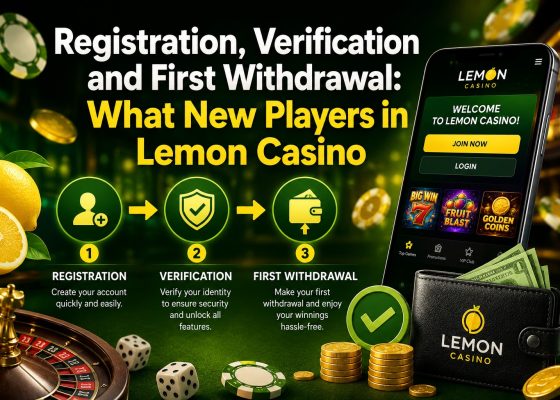 Registration, Verification and First Withdrawal: What New Players in Lemon Casino