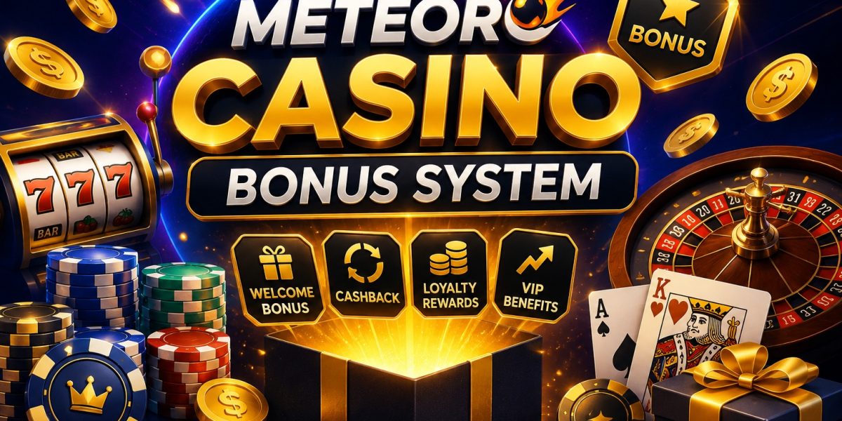 Meteoro Casino Bonus System: Welcome Package, Daily Cashback and Weekly Free Spins in 2026