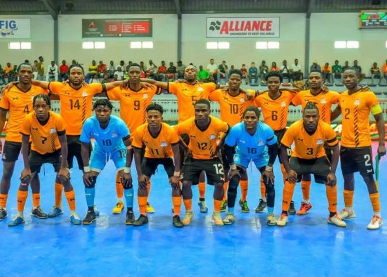 Zambia Drawn in Group A for FUTSAL AFCON Challenge
