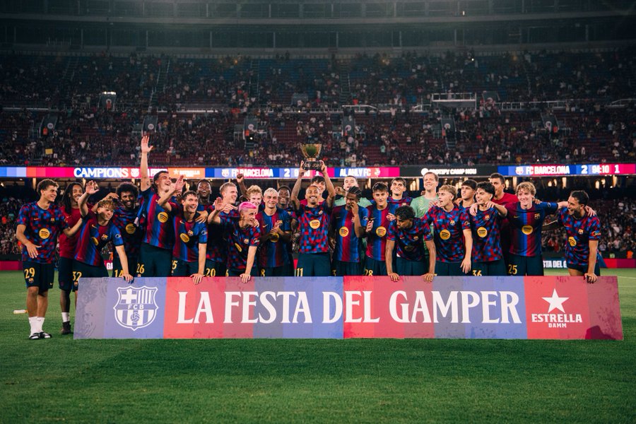 Barcelona Beat Al Ahly 2-1 to Lift Joan Gamper Trophy