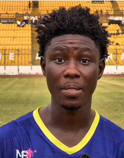 GPL: Hearts of Oak and Samartex Battle for Vision FC Midfielder Meshack Adjetey Sowah