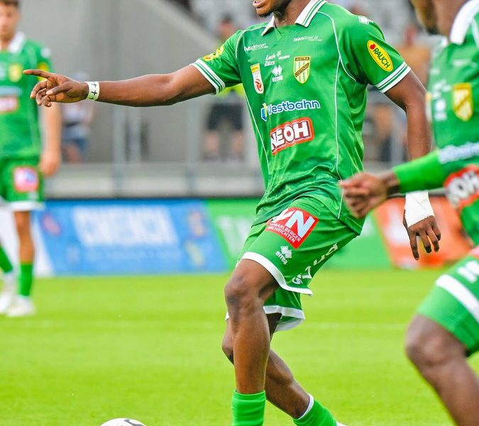 Ghana’s Midfield Prospect Lord Afrifa Making His Mark in Austria
