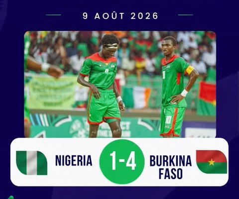 WAFU ZONE B U-20: Flying Eagles Crash Out After Heavy Final Defeat to Burkina Faso