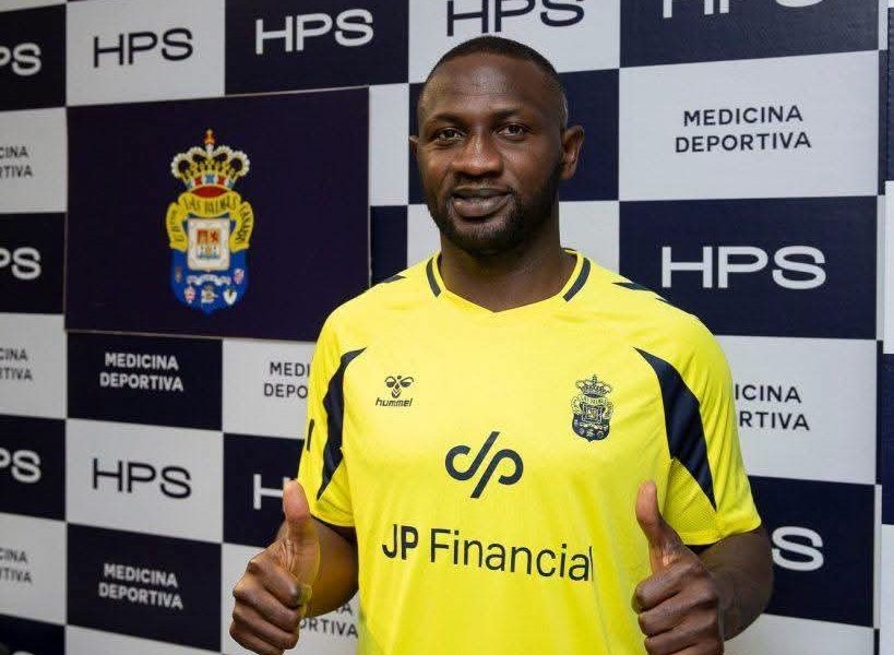 Nicholas Opoku Unveiled by UD Las Palmas After Signing Two-Year Deal