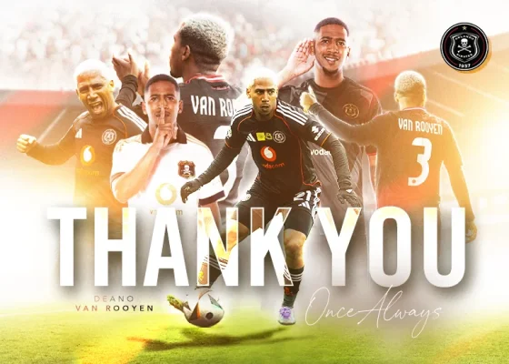 Deano van Rooyen leaves Orlando Pirates on mutual agreement