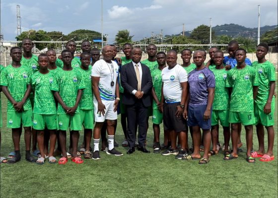 Sierra Leone President Babadi Kamara charges Sierra Stars to fly high at WAFU-A tourney
