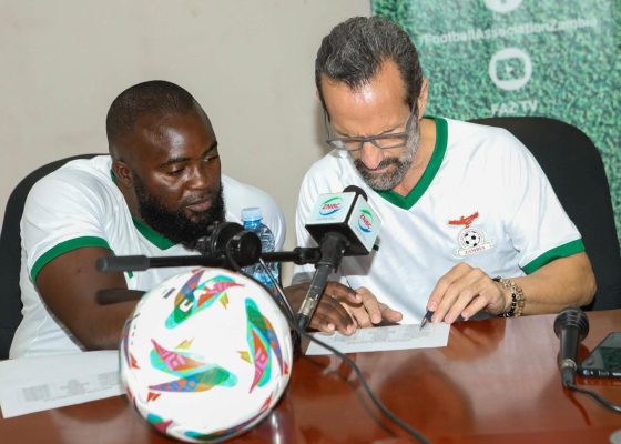 Cristoforetti unveils Zambia final Fustal squad for AFCON 2026