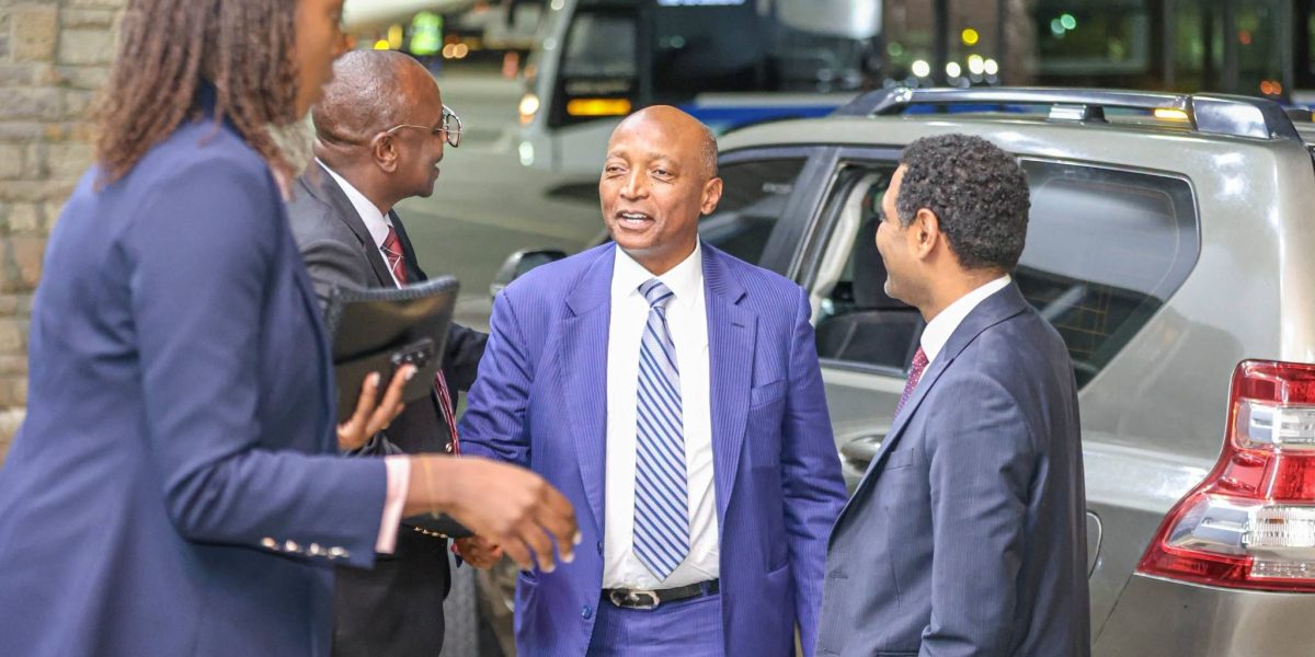 CAF President Motsepe arrives in Kenya to inspect 2027 AFCON readiness