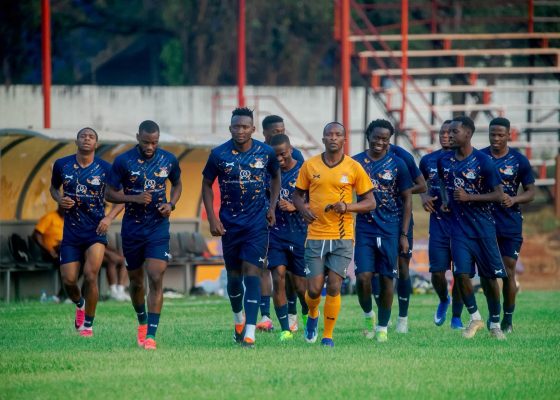 2027 AFCON (Q) Zambia hold recovery session at Trade Fair Ground after arrival from Algeria