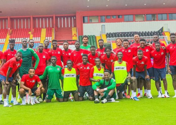 2027 AFCON (Q): Gambia host recovery session for Ghana test