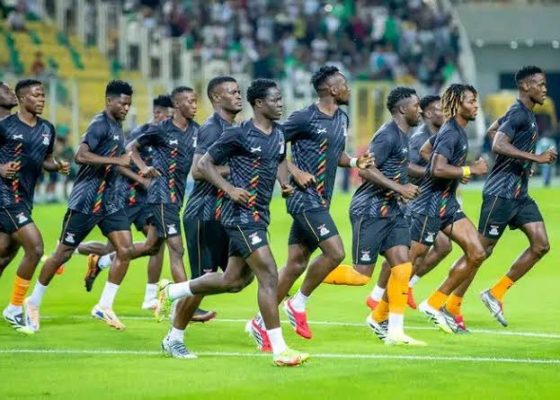 AFCON 2027 Qualifiers: Zambia leads Togo at halftime