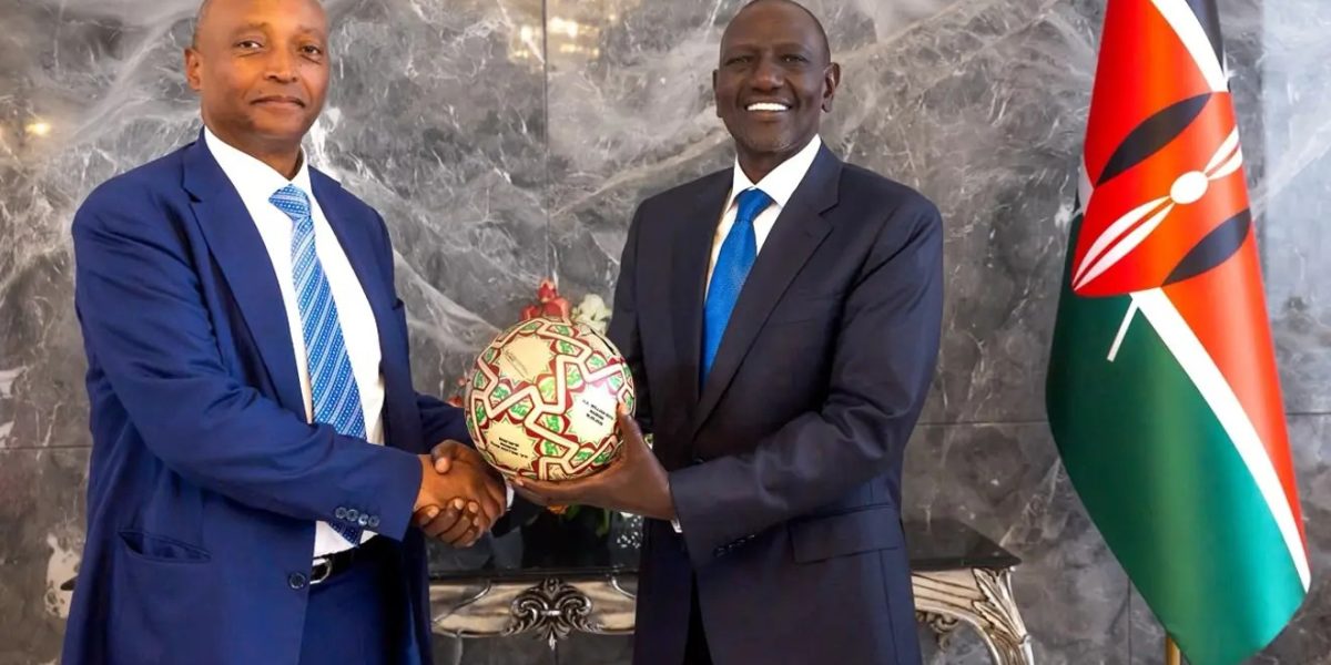AFCON 2027: William Ruto reaffirms Kenya’s commitment to Patrice Motsepe