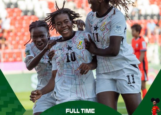 FIFA U20 WWC: Ghana Princesses Beat South Korea 3-1 to Secure Maximum Points