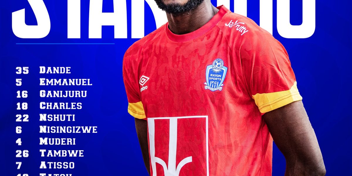 CAFCC: Rayon Sports Unveil Starting Lineup for Crucial Clash Against Panthère du Ndé