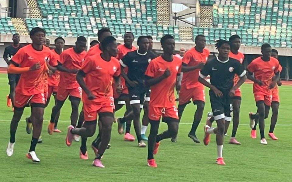 CAFCL: San Pedro Train in Uyo Ahead of Decisive Rivers United  Clash