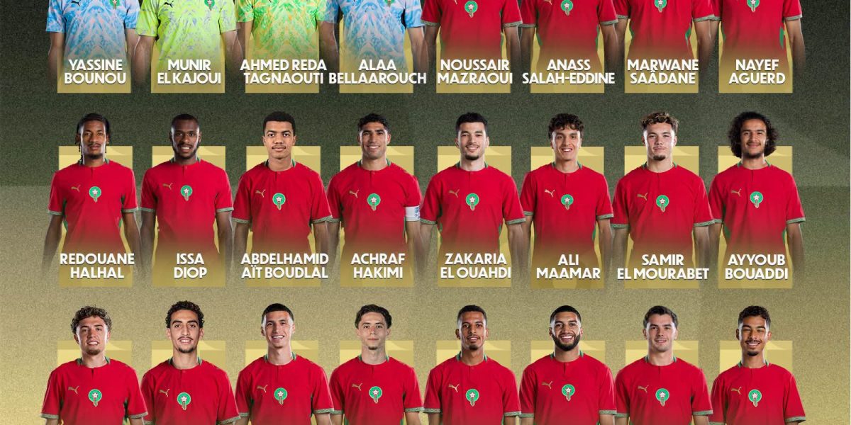 Morocco Name 29-Man Squad for AFCON Qualifiers and friendly