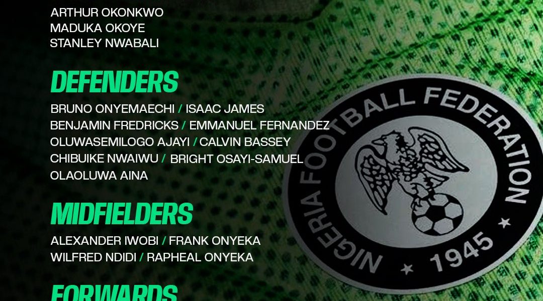 Super Eagles: Eric Chelle Names Squad for Madagascar, Guinea-Bissau AFCON 2027 Qualifiers