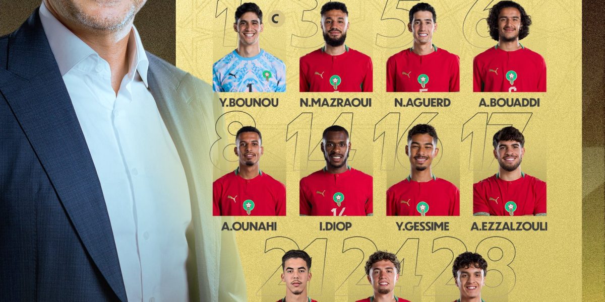 2027 AFCON QUALIFIERS: Morocco and Gabon Unveil Starting Lineups Ahead of High-Stakes Encounter
