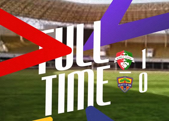 GPL: Karela United Hand Hearts of Oak First Defeat of the Season