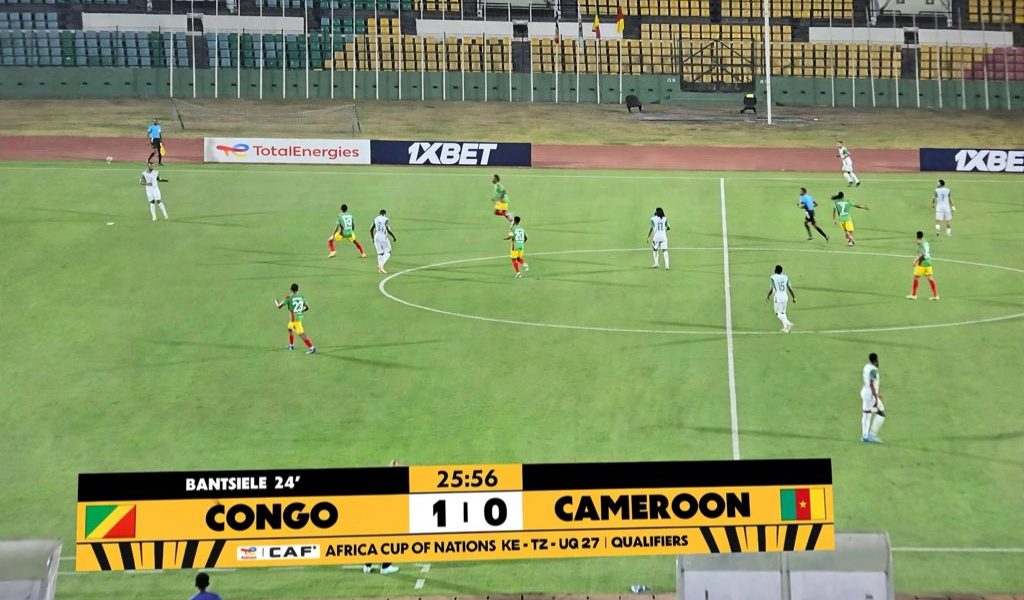2027 AFCON (Q): Clinical Congo Edge Ahead of Dominant Cameroon in Opening Half