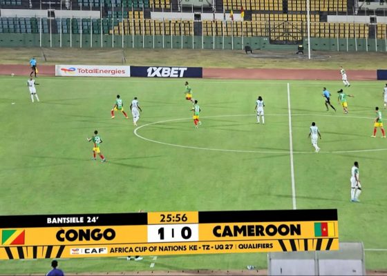 2027 AFCON (Q): Clinical Congo Edge Ahead of Dominant Cameroon in Opening Half