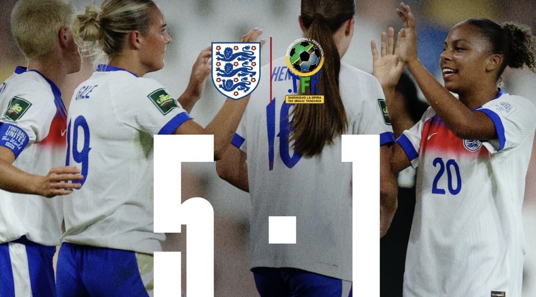 FIFA U20 WWC: England Cruise to 5–1 Victory Tanzanite Queens