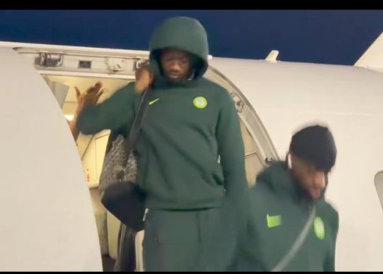 AFCON 2027 Qualifier: Super Eagles Arrive in Guinea-Bissau