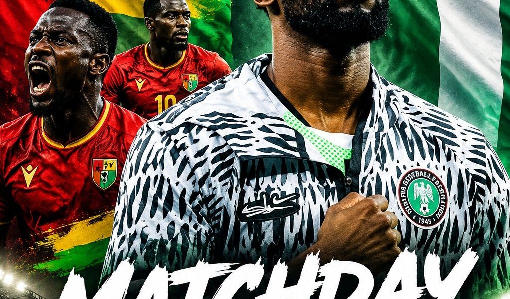 2027 AFCON QUALIFIER: Guinea-Bissau Vs Nigeria Confirmed Line Up
