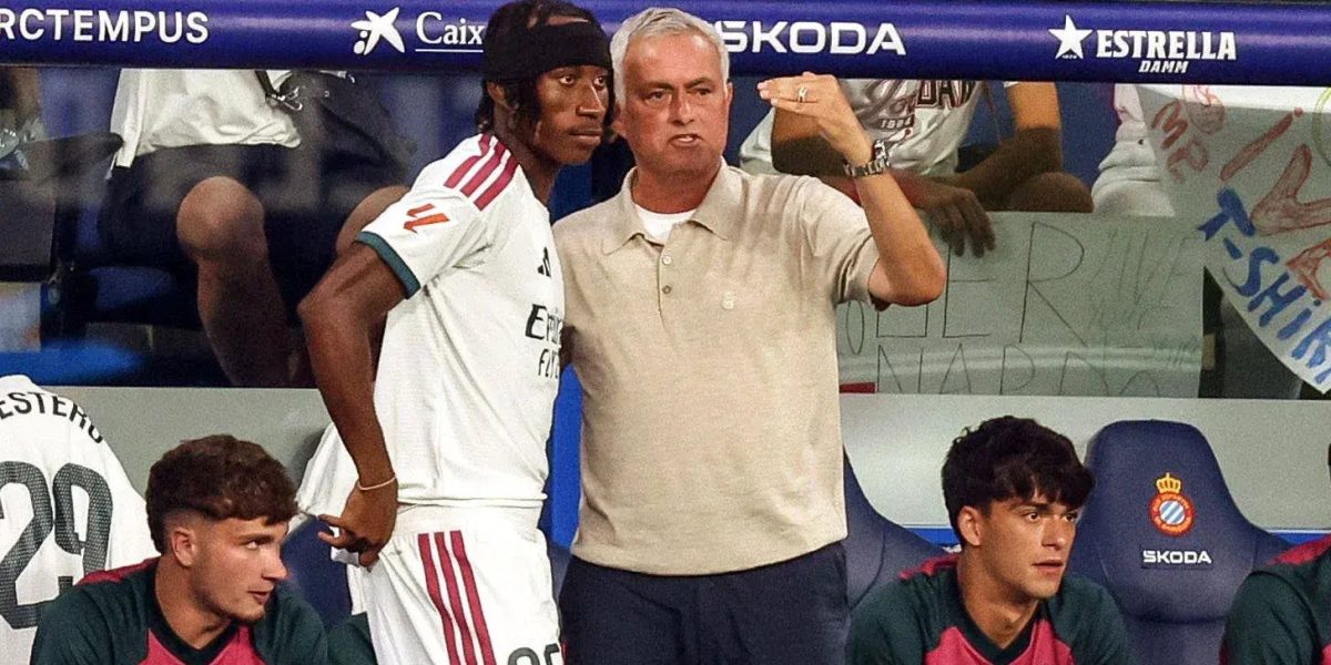 José Mourinho explains why Yan Diomandé is not a regular starter