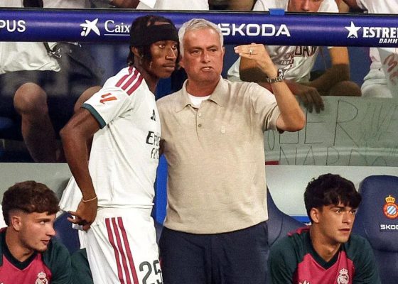 José Mourinho explains why Yan Diomandé is not a regular starter