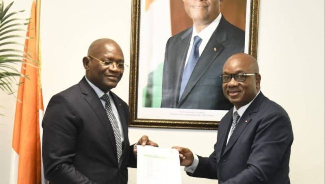 Ivory Coast  : “This re-election reflects a vision and a new dynamic” – Minister Adjé Silas tells Idriss Diallo
