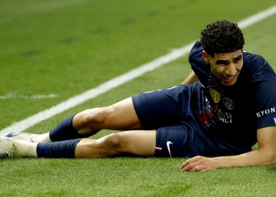 PSG provide update on Achraf Hakimi’s injury
