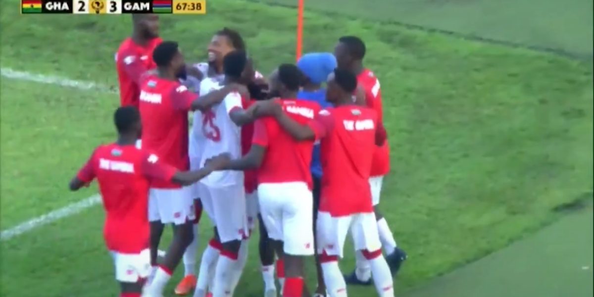 2027 AFCON (Q): Gambia Seal Sensational 4–2 Victory Over Ghana After Dramatic Collapse
