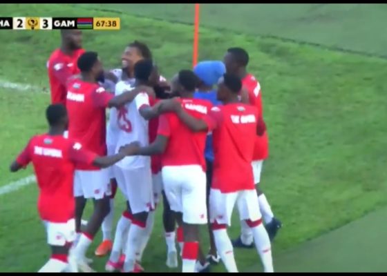2027 AFCON (Q): Gambia Seal Sensational 4–2 Victory Over Ghana After Dramatic Collapse