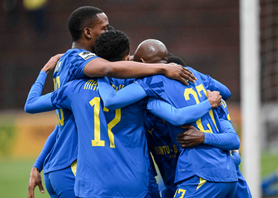 Teboho Mokoena’s last gasp goal earns Sundowns three points against Arrows
