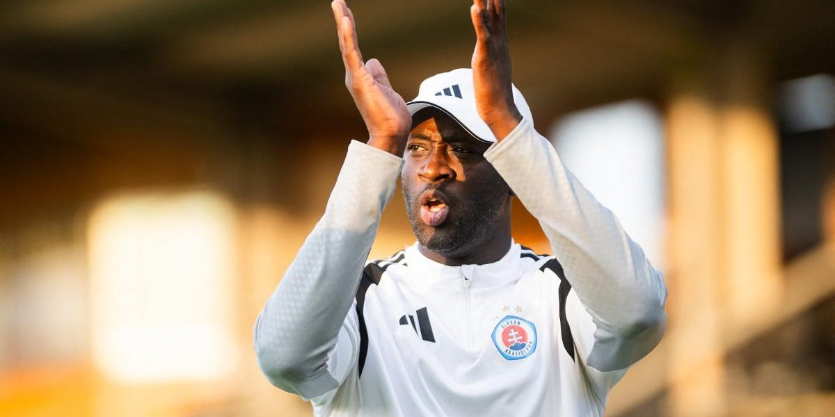 Yaya Touré reacts after Slovan Bratislava’s heavy defeat